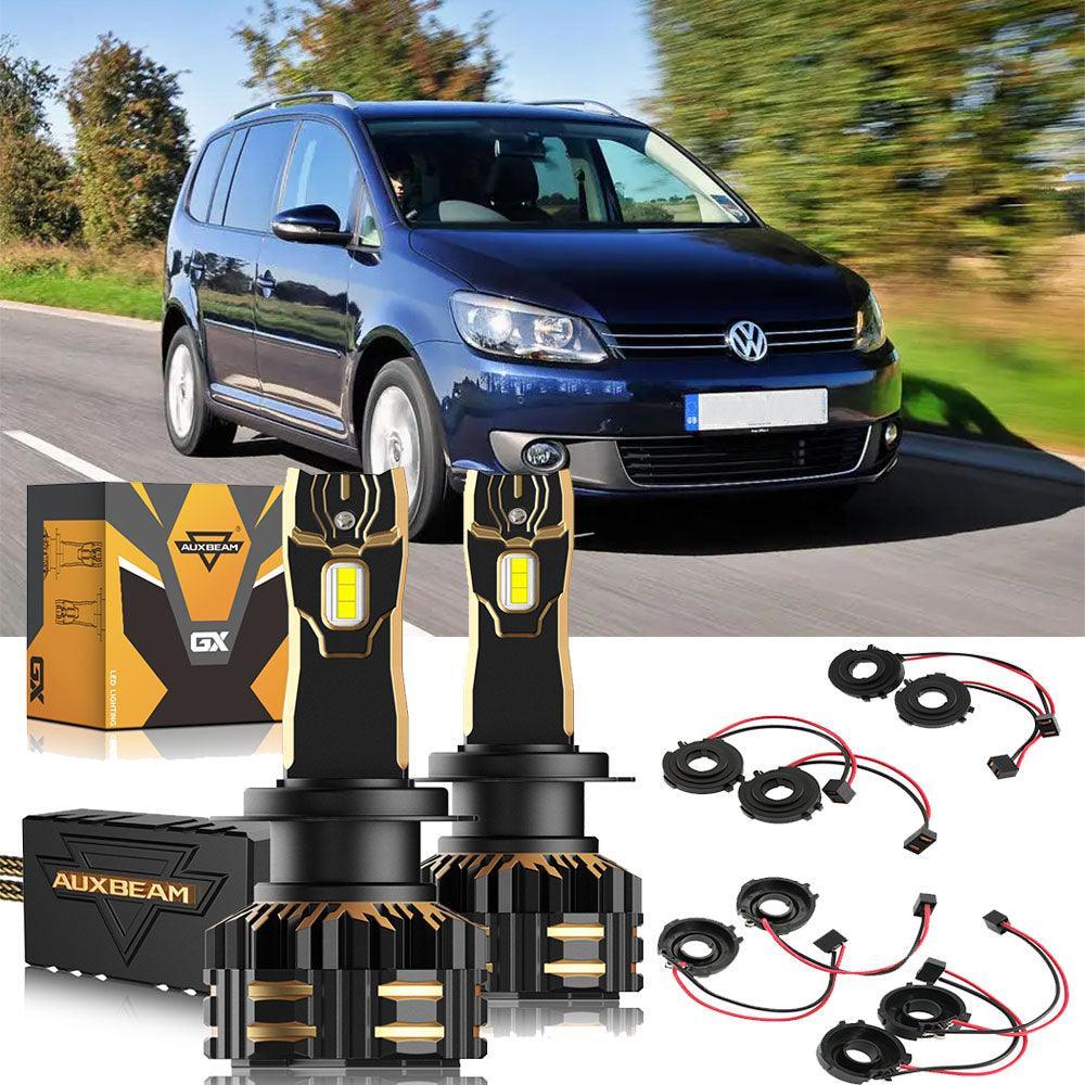pour 2010-2015 Volkswagen Touran 1T3 H7 Ampoules de phare LED