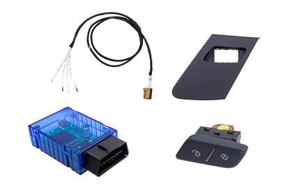 Kit complet retrofit ZV button central locking passenger side pour Audi Q5 FY – vue 2 – NOVADOMIO