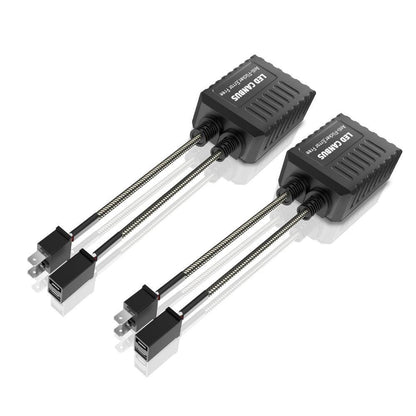 H7 C20-Model Decoder-Pro Enhanced Ampoules de phare LED CAN-bus Decoder Harness Resistor Conversion Kit lot de 2 – vue 9