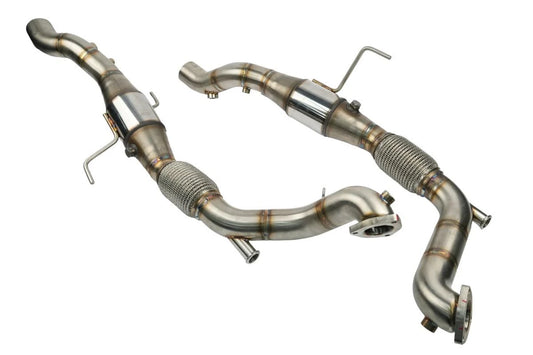 Porsche cayenne 958 2 V8 4.2 TDI cat downpipe suppression FAP kit – Darkside Developments