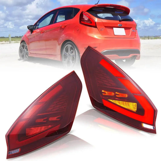 LED bloc de feux arrière pour 2009–2017 Ford Fiesta Hatchback – vue 2 – NOVADOMIO