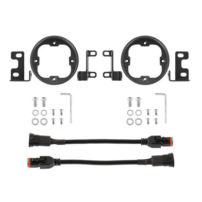 3″ projecteurs LED compacts supports de montage Flush supports de montage pour Toyota Tacoma Tundra 4Runner – vue 2