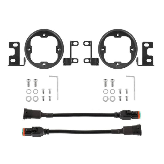 3″ projecteurs LED compacts supports de montage Flush supports de montage pour Toyota Tacoma Tundra 4Runner – vue 2