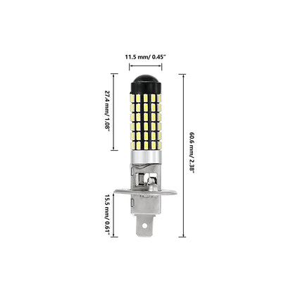 H1 LED antibrouillard/DRL ampoules 6 W 2 000 lm 6 500 K blanc – 2 ampoules – vue 8 – NOVADOMIO
