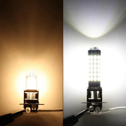 H3 LED antibrouillard/DRL ampoules 6 W 2 000 lm 6 500 K blanc – 2 ampoules – vue 7 – NOVADOMIO
