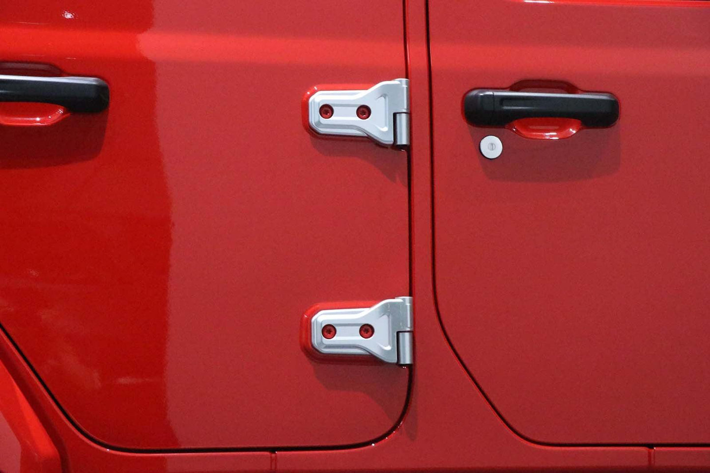 (8pcs/set) Door Hinge Shell pour Jeep Wrangler JL 2018-2022 (noir/ rouge/ Silver) – vue 11