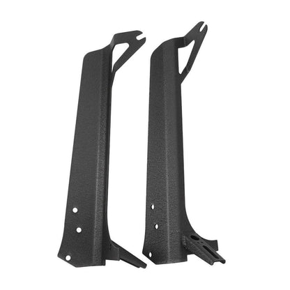 52″ droit Barres lumineuses conception 2-en-1 pare-brise supports de montage pour 1997–2006 Jeep Wrangler TJ – vue 4