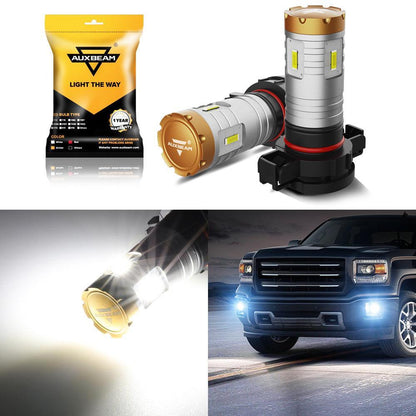Kit d’ampoules LED feux de route/croisement F-16 Plus série CAN-bus intégré 14 000 lm pour GMC Sierra 2500 HD 2007–2014 – vue