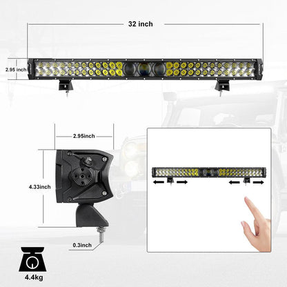 AR-800 RGB panneau de commande avec APP+32″ 5D-PRO Barres LED, modes bascule / momentané / impulsion – vue 7 – NOVADOMIO