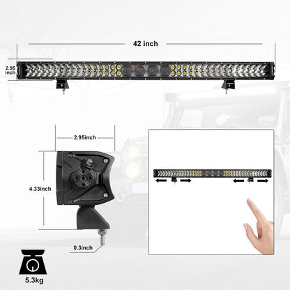 AR-800 RGB panneau de commande avec APP+42″ 5D-PRO Barres LED, modes bascule / momentané / impulsion – vue 6 – NOVADOMIO