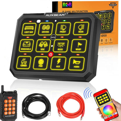 AC-1200 RGB panneau de commande avec APP&télécommande, modes bascule / momentané / impulsion (sortie simple) – vue 15