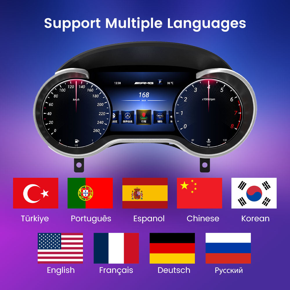 Virtual Cockpit Mercedes-Benz Classe G / ML / GL / GLE / GLS 2012-2019 – NOVADOMIO