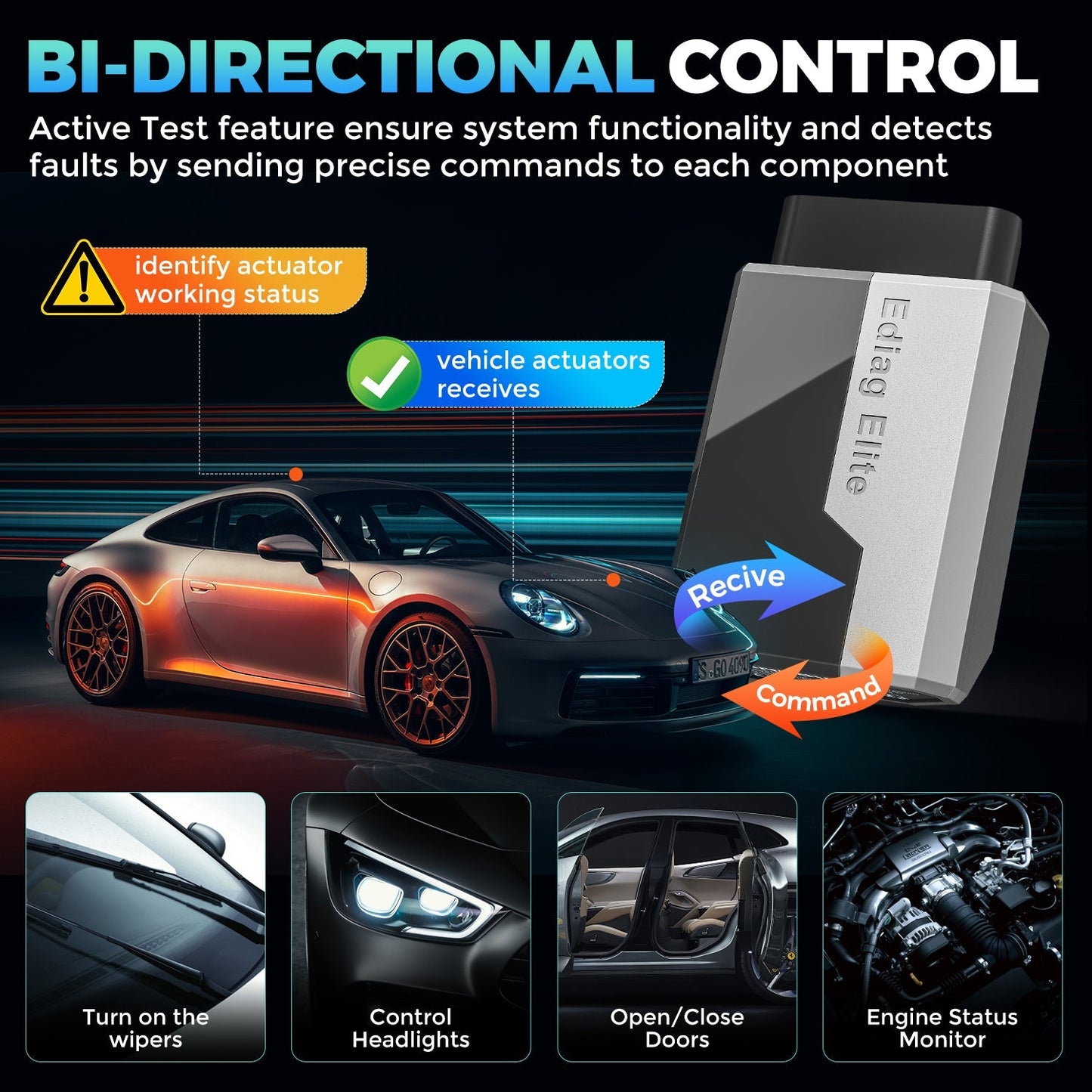 Scanner OBD2 Bluetooth KINGBOLEN SOLOSCAN pour Mercedes-Benz et Maybach – image produit 5 | NOVADOMIO