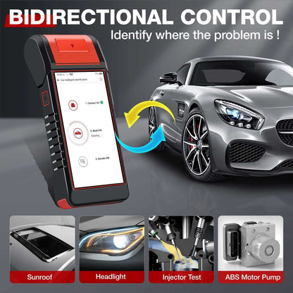 Valise diagnostic KINGBOLEN K6 Pro – TPMS, batterie et codage ECU – vue 8 – NOVADOMIO