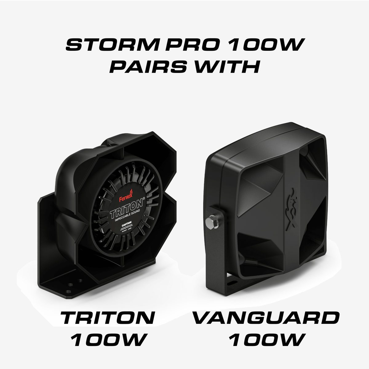 Feniex Storm Pro 100w Siren – Sirène et contrôle embarqué – vue 4