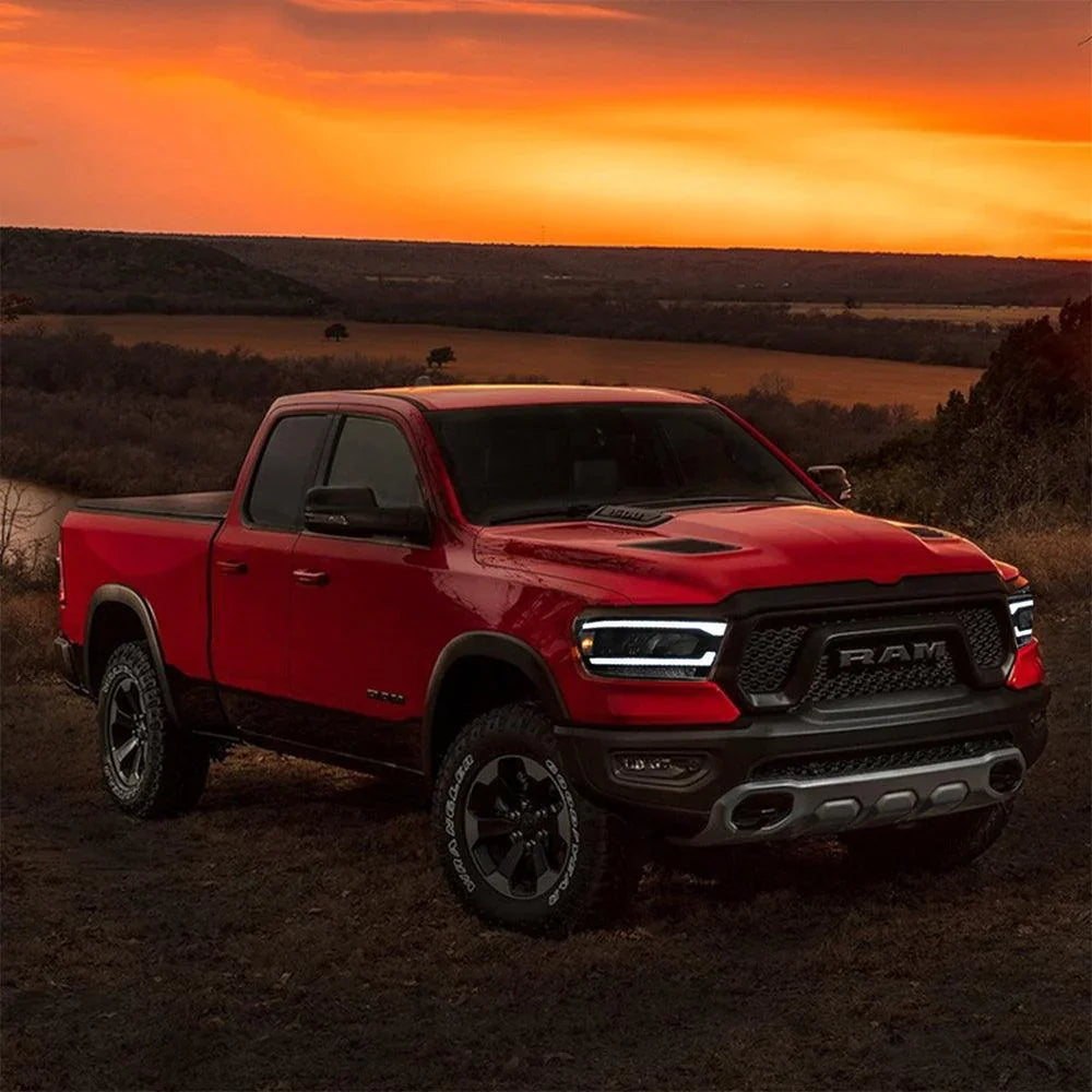 LED bloc optique avant Reflection Bowl Chrome pour 2019-2023 Dodge Ram 1500 5th Gen(DT) – vue 10