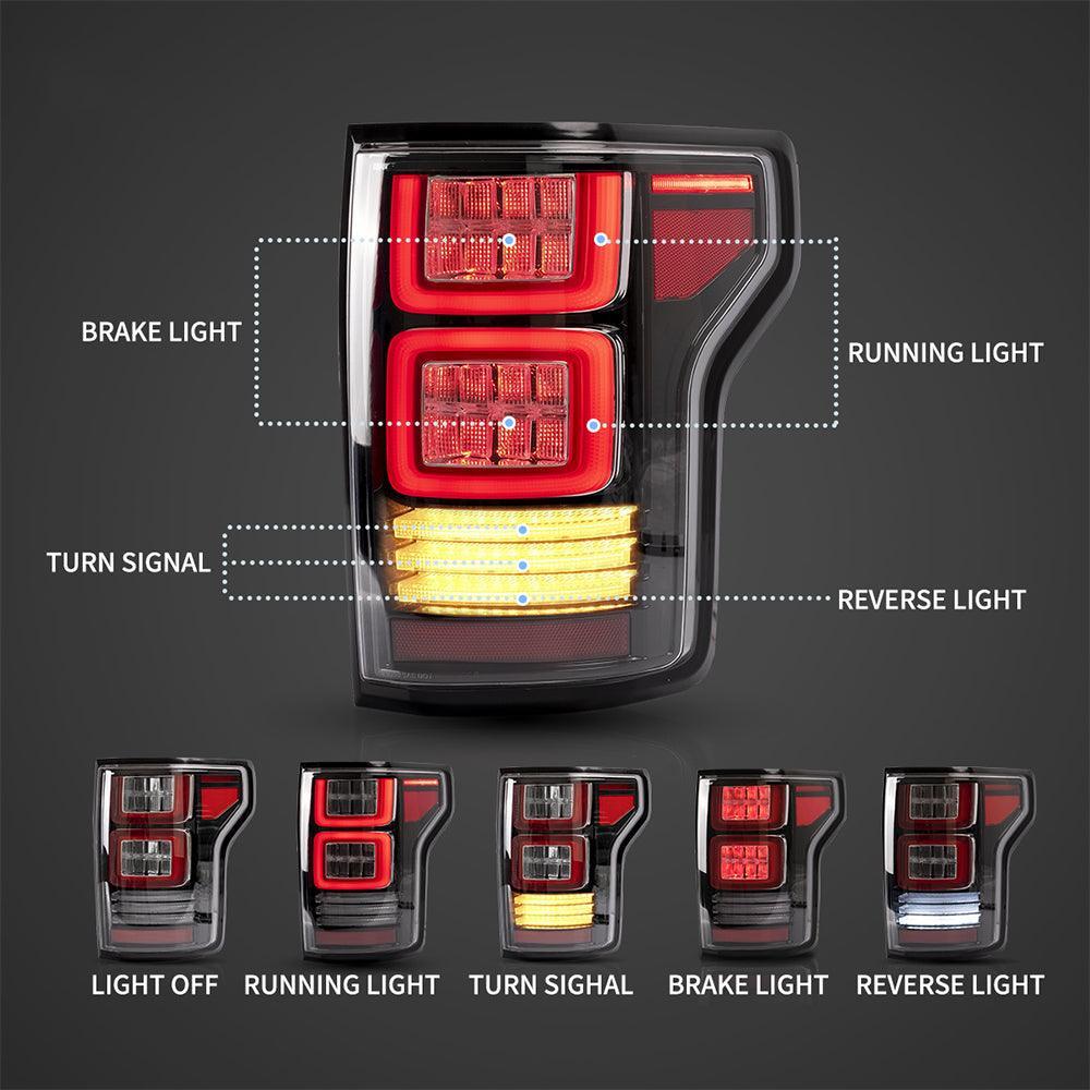 LED bloc de feux arrière avec Sequential clignotant pour 2015-2020 Ford F150 13th Gen (P552) – vue 11