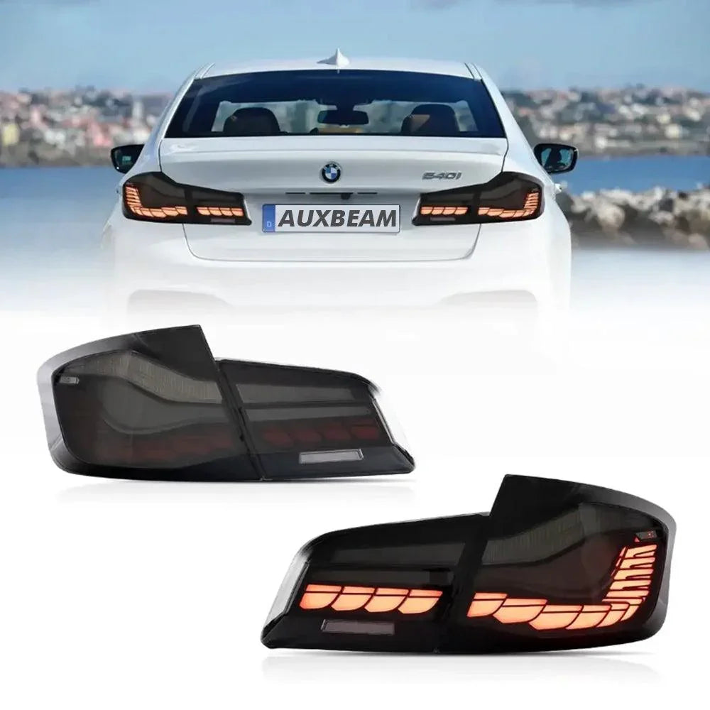 LED bloc de feux arrière avec Dynamic Welcome Light [CS Style] pour 2011-2017 BMW 5 série M5 6th Gen (F10 F18) – vue 10