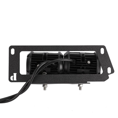 3″ projecteurs LED compacts avec supplémentaire orange caches & Dual antibrouillards Hidden pare-chocs support de montage