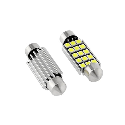 41 mm 578 211-2 212-2 214-2 1.61″ Festoon LED intérieur/plafonnier/lecture/éclairage de plaque ampoules 2.7 W 500 LM 6 500 K