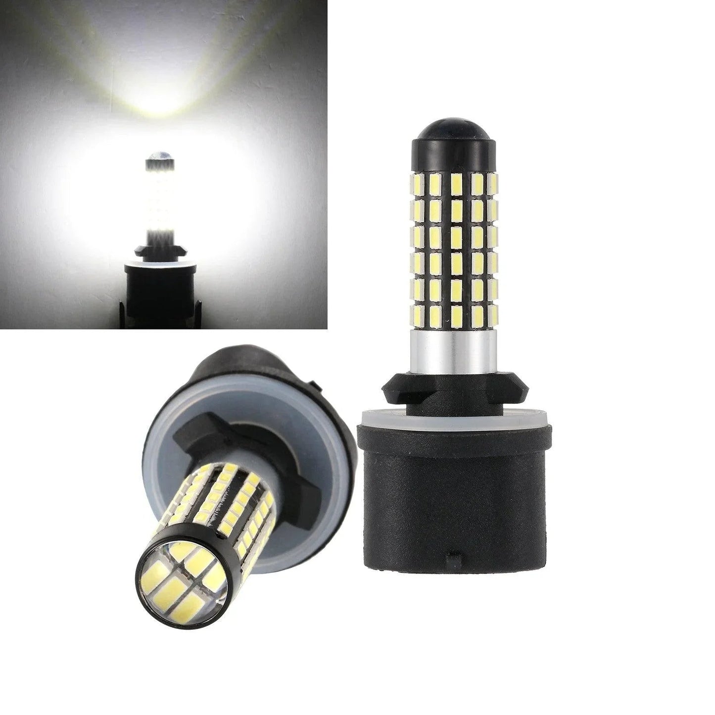 (2pcs/set) 880 881 2000LM 360°avec Projector blanc froid Ampoules antibrouillard LED/DRL