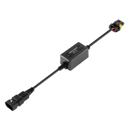 9012/HIR2 C10-Model Enhanced Ampoules de phare LED CAN-bus Decoder anti-scintillement Hyper Flash No Warning Harness Resistor