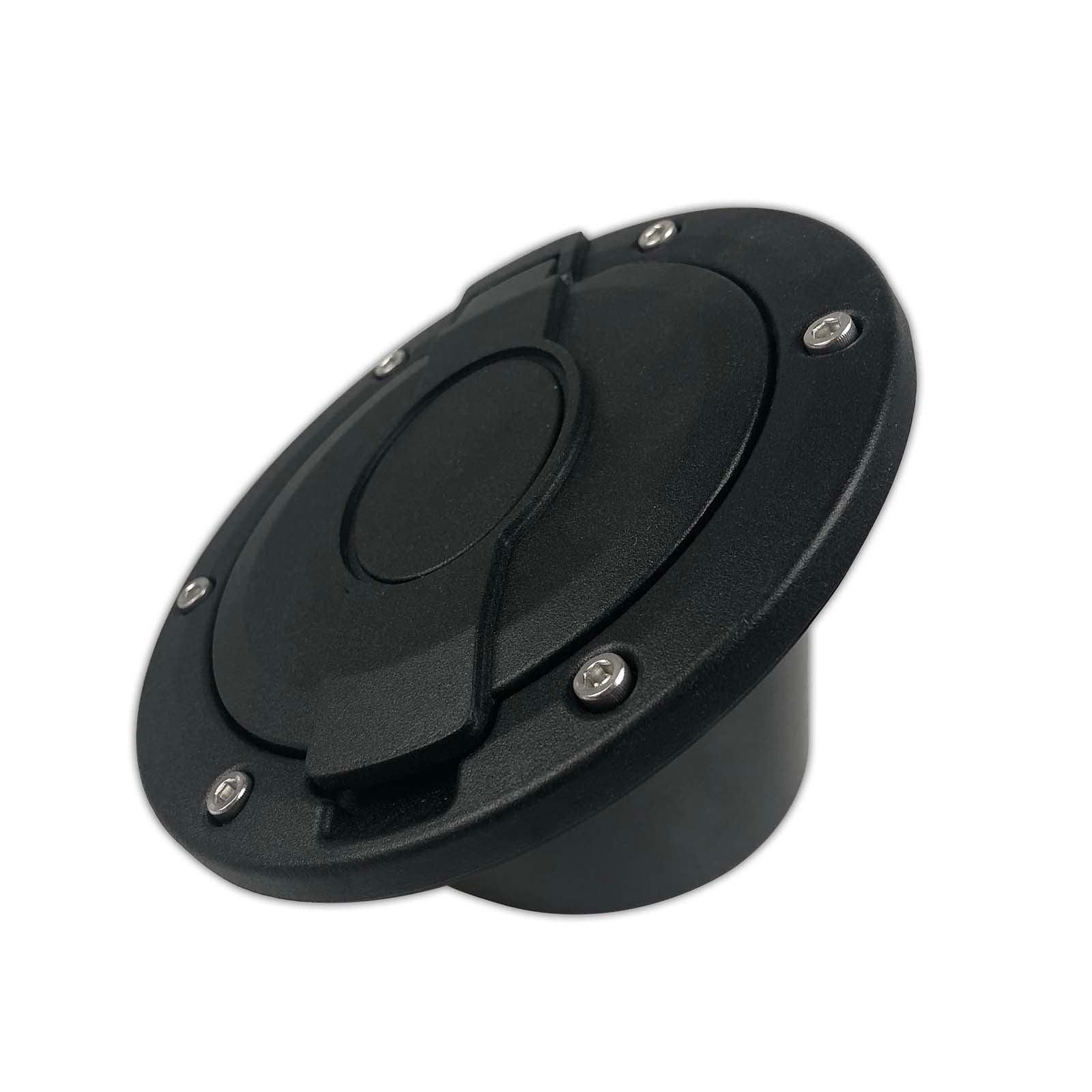 Fuel Tank Cover Gas Fuel Filler Door Cover Fit pour Jeep Wrangler JK 2007-2017 – vue 4