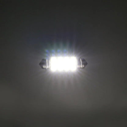 39 mm DE3174 1.54″ Festoon LED intérieur/plafonnier/lecture/éclairage de plaque ampoules 2.7 W 400 LM 6 500 K blanc – 2