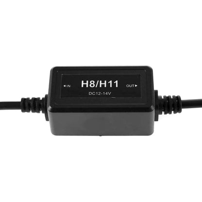 H11/H9/H8 C10-MODEL Enhanced Ampoules de phare LED CAN-bus Decoder anti-scintillement Hyper Flash No Warning Harness Resistor