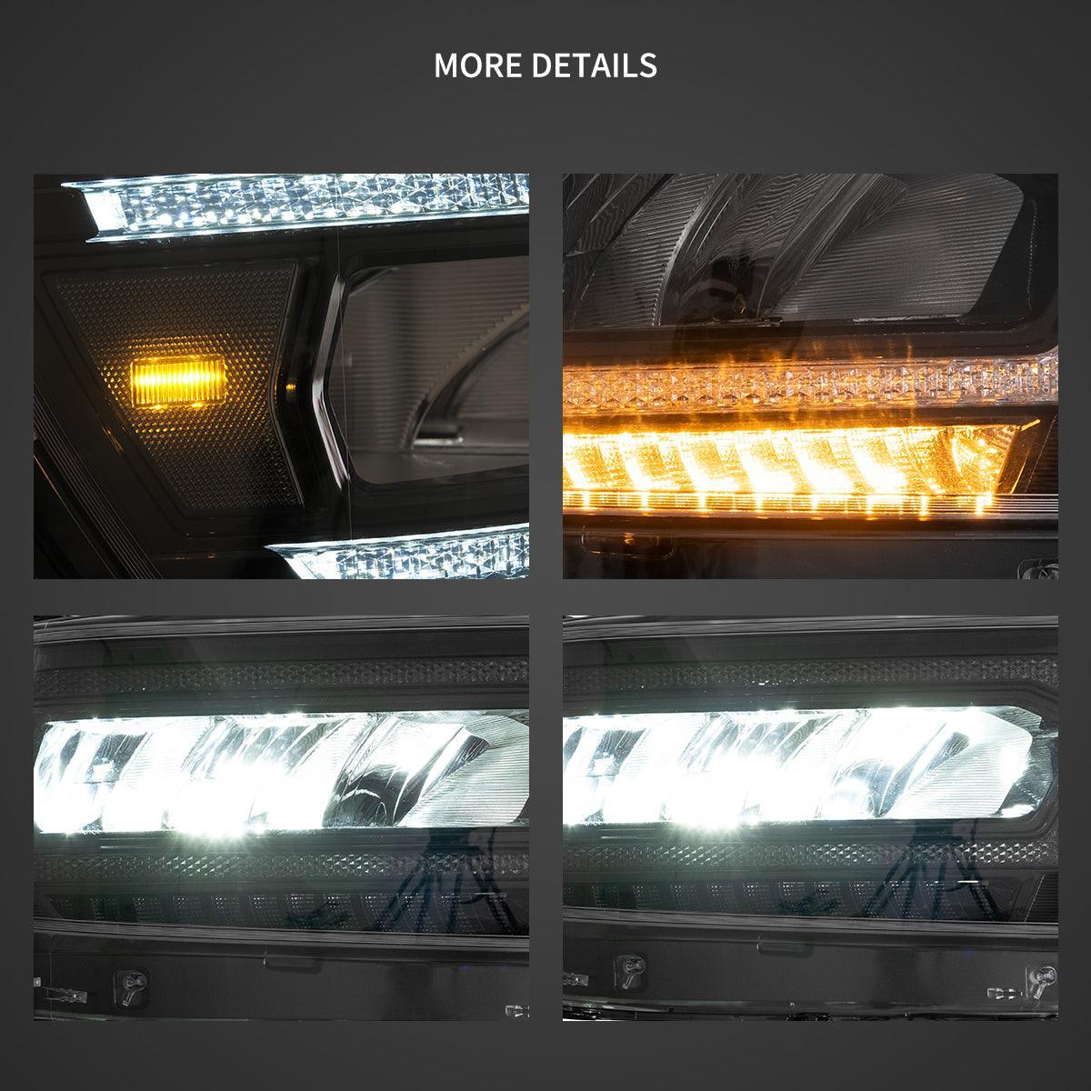 LED bloc optique avant Reflection Bowl Chrome pour 2019-2023 Dodge Ram 1500 5th Gen(DT) – vue 5