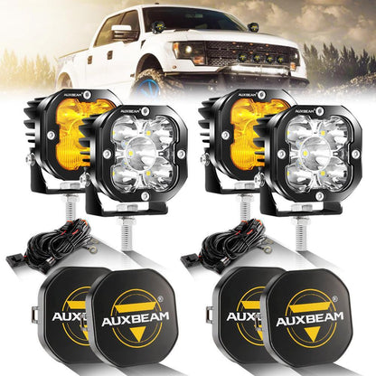 3″ 80 W 9 600 lm projecteurs LED compacts blanc&orange pour Ford – vue 14 – NOVADOMIO