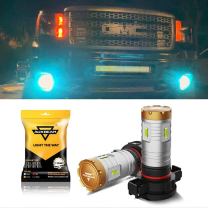 Kit d’ampoules LED feux de route/croisement F-16 Plus série CAN-bus intégré 14 000 lm pour GMC Sierra 2500 HD 2007–2014 – vue