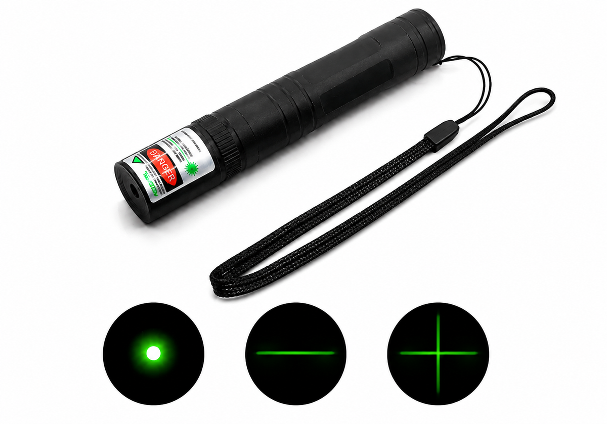 Pointeur laser ligne verte et croix 520 nm – Outil d'alignement et de positionnement…