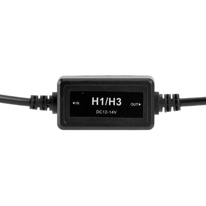 H1/H3 C10-Model Enhanced Ampoules de phare LED CAN-bus Decoder anti-scintillement Hyper Flash No Warning Harness Resistor