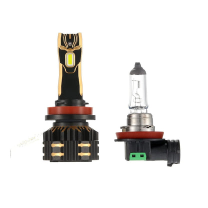 H11/H9/H8/H16JP Ampoules de phare LED 120W 25000LM GX série Brightest 6500K blanc froid – 2 ampoules – vue 13 – NOVADOMIO