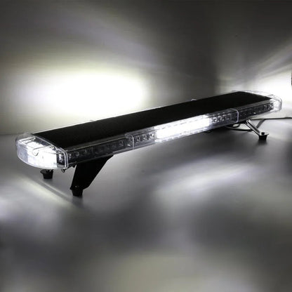 38.5″ stroboscopique de toit Barres lumineuses avec supports de montage 20 modes de flash feux de signalisation d’urgence