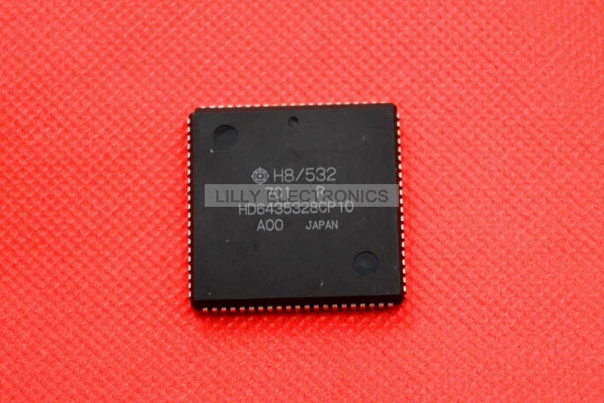 HD6435328CP10 Manu: HIT Package: Microcontrôleur PLCC-84,16 bits – vue principale