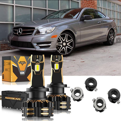 H7 Ampoules de phare LED pour Mercedes Benz MB C250 2012–2015 – NOVADOMIO
