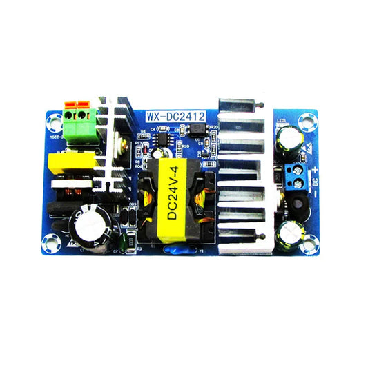 Carte nue d'alimentation de commutateur AC-DC DC2412 100 W – module d'alimentation 24 V 4 A. – vue principale