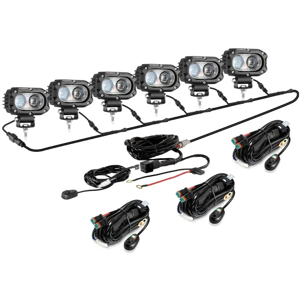 R4 série | 4 Inch 60W faisceau longue portée LED Pods Light blanc Driving Light – vue 14