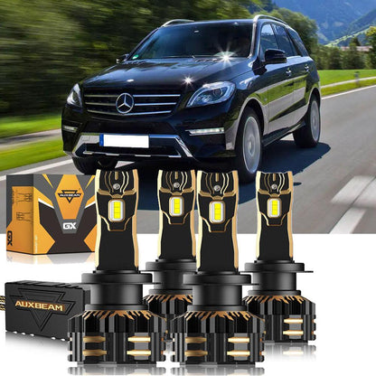 Kit d’ampoules LED de phare H7 pour Mercedes-Benz ML350 2012–2015 – vue 7 – NOVADOMIO