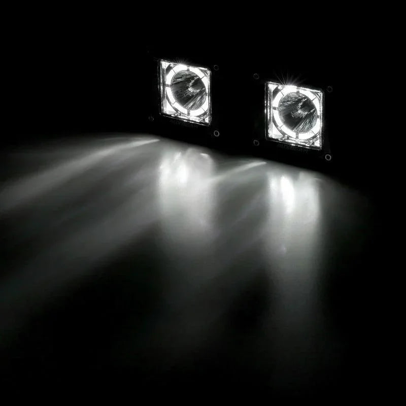 (2pcs/set) 3 inch 40W Projecteurs LED compacts avec DRL pour SUV ATV UTV Trucks Pickup Boat – vue 5
