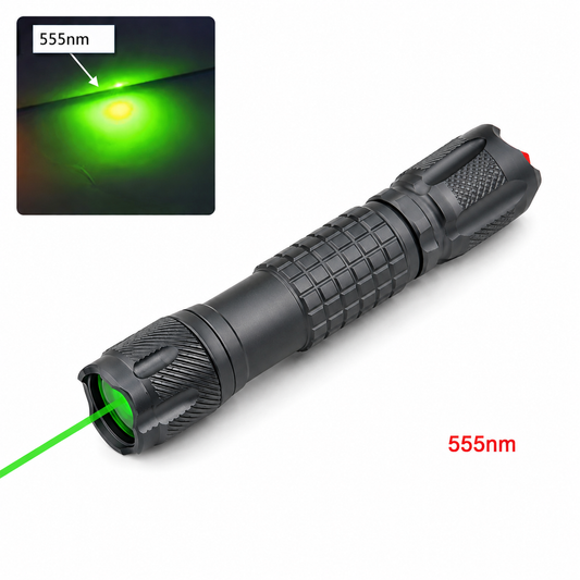 Pointeur laser vert 555 nm – Outil de positionnement et d'alignement portatif de type torche –…