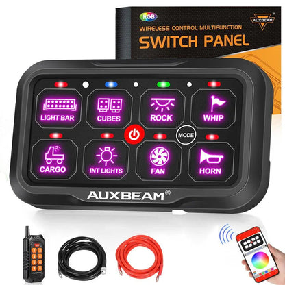 AC-800 RGB panneau de commande avec APP&télécommande, modes bascule / momentané / impulsion – vue 9 – NOVADOMIO