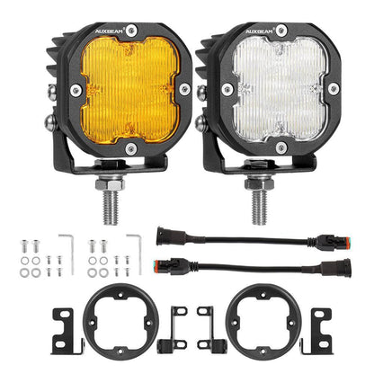 3″ projecteurs LED compacts supports de montage Flush supports de montage pour Toyota Tacoma Tundra 4Runner – vue 8