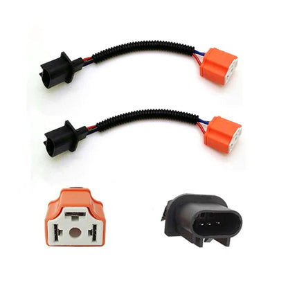 H13 Male to H4 Female Adapter faisceau électrique Connector phare Conversion pour phare/antibrouillard lot de 2 – NOVADOMIO