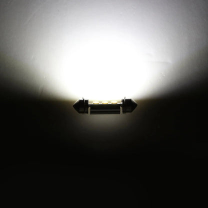 36 mm DE3174 1.42″ Festoon LED intérieur/plafonnier/lecture/éclairage de plaque ampoules 2.7 W 300 LM 6 500 K blanc – 2