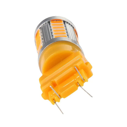 Lot de 2 3157/3156 33 pièces-LED 3020SMD orange 8 000 lm LED Brake/Reverse/Tail/clignotant – vue 3 – NOVADOMIO