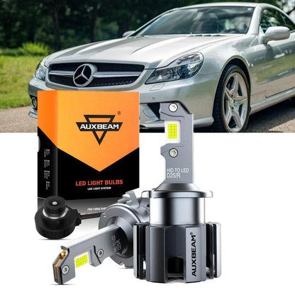 Kit d’ampoules LED feux de route/croisement pour Mercedes-Benz SL550 avec phares HID 2007–2008 – vue 16 – NOVADOMIO