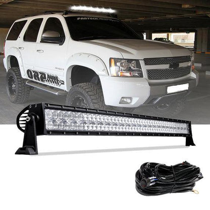 22″-52″ 5D série droit/courbé faisceau combiné Double Row Barres LED pour Chevrolet Tahoe – NOVADOMIO